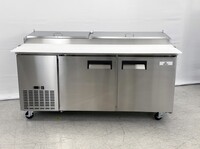 NSF Pizza Prep Table Refrigerator 71 ins PICL2