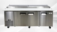 NSF Pizza Prep Table Refrigerator 92 ins PICL3