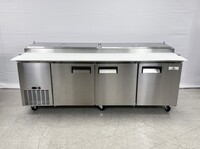 NSF Pizza Prep Table Refrigerator 92 ins PICL3