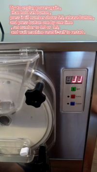 Ice cream Batch freezer Gelato Machines BQL-112Y