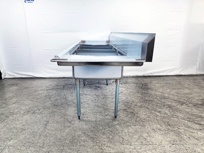 102 in Stainless Steel 3 Compartment sink NSF HN-C3T182412-24LR