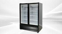 NSF 48 ins Two Glass Door Refrigerated Display Cooler GDC-15B