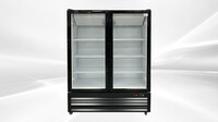 NSF 48 ins Two Glass Door Refrigerated Display Cooler GDC-15B