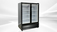 NSF 48 ins Two Glass Door Refrigerated Display Cooler GDC-15B