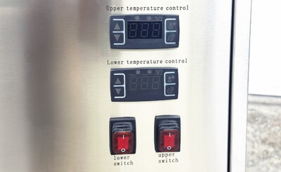 NSF 51 in open air Sandwich Refrigerated Merchandiser CF-1300C