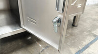NSF 15 Door Stainless Steel Locker assembled HT-L-15