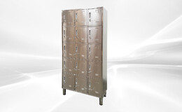 NSF 15 Door  Stainless Steel Locker assembled SSL15