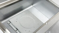 steam table 5 pan warmer sneeze guard NSF GBM-5