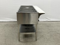 steam table 5 pan warmer sneeze guard NSF GBM-5