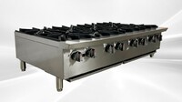 NSF 48 ins Eight burner gas heavy hot plates CCHPA48