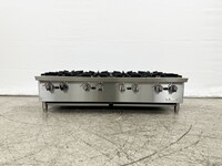 NSF 48 ins Eight burner gas heavy hot plates CCHPA48