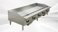NSF 60 ins gas heavy duty griddle TC-G60-M