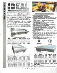 NSF 72 ins gas heavy duty griddle made in USA