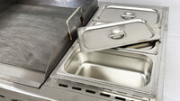 41 ins food cart plancha para tacos,griddle taco carts G24W1