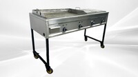 65 ins Carritos Taqueros Al Gusto Plancha taco carts G36W2