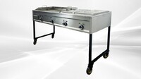 65 ins Carritos Taqueros Al Gusto Plancha taco carts G36W2