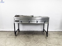65 ins Carritos Taqueros Al Gusto Plancha taco carts G36W2