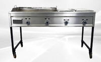 65 ins Carritos Taqueros Al Gusto Plancha taco carts G36W2