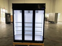 NSF 60 ins Glass Door Merchandiser Cooler Refrigerator SC-1140