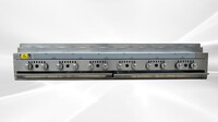 NSF 72 inches gas shish kabab broiler made in USA IDSKB-72