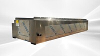 NSF 72 inches gas shish kabab broiler made in USA IDSKB-72