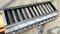 NSF 72 inches gas shish kabab broiler made in USA IDSKB-72