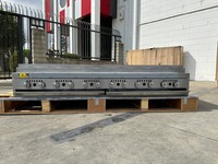 NSF 72 inches gas shish kabab broiler made in USA IDSKB-72