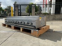 NSF 72 inches gas shish kabab broiler made in USA IDSKB-72