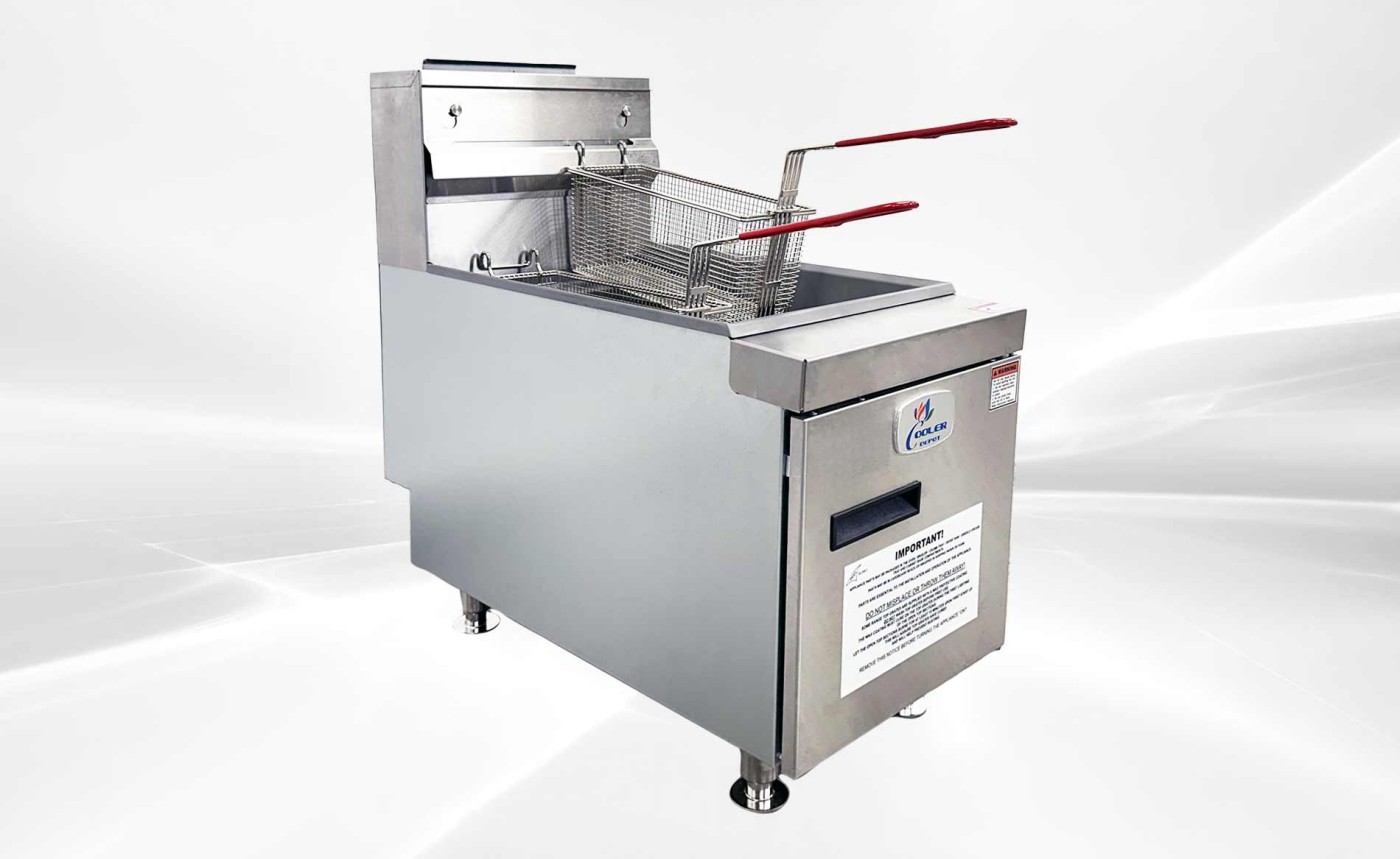 NSF Gas Countertop Fryer three tube burners  CTF-3 NG