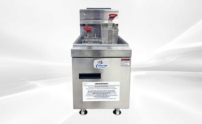 NSF Gas Countertop Fryer three tube burners  CTF-3 NG