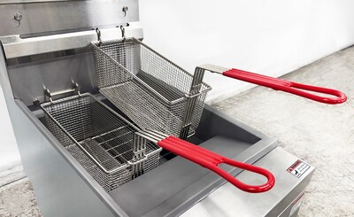 NSF Gas Countertop Fryer three tube burners  CTF-3 NG