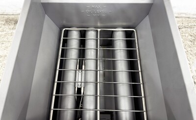 NSF Gas Countertop Fryer three tube burners  CTF-3 NG