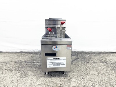 NSF Gas Countertop Fryer three tube burners  CTF-3 NG