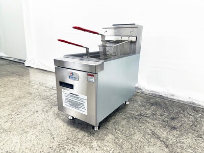 NSF Gas Countertop Fryer three tube burners  CTF-3 NG