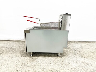 NSF Gas Countertop Fryer three tube burners  CTF-3 NG