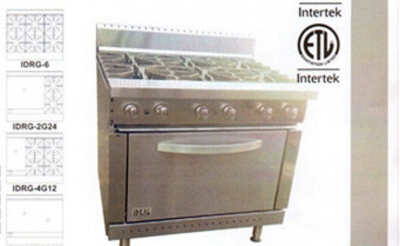NSF 36 ins gas oven range made in USA