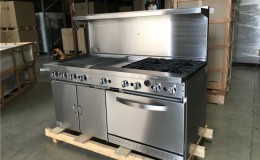 NSF 60 ins  gas oven range made in USA