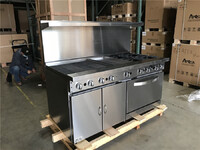 NSF 60 ins gas oven range made in USA