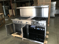 NSF 60 ins gas oven range made in USA