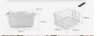 2.5 gallon Electric Countertop Deep Fryer FY81