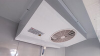 NSF Merchandiser Refrigerator 2 glass door cooler G1.2BM2F wing