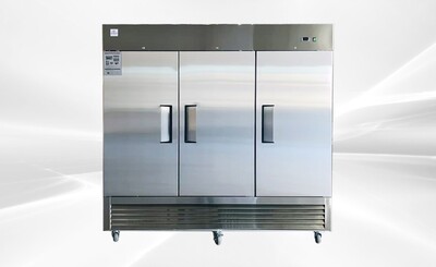 NSF Reach In Three Door Refrigerator SS interior KR-82B