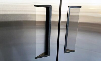NSF Reach In Three Door Refrigerator SS interior KR-82B