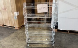 Clearance 5layer Grid Shelf Shelves Retail Display36*19*55 02158
