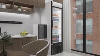 NSF Drink Beverage glass door refrigerator 15.2 cu ft LG-430
