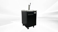 NSF 23 ins Kegerator Beer dispenser 1 Tap Black UUD-1