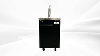 NSF 23 ins Kegerator Beer dispenser 1 Tap Black UUD-1