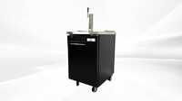 NSF 23 ins Kegerator Beer dispenser 1 Tap Black UUD-1