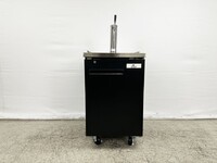 NSF 23 ins Kegerator Beer dispenser 1 Tap Black UUD-1