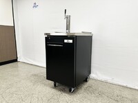 NSF 23 ins Kegerator Beer dispenser 1 Tap Black UUD-1